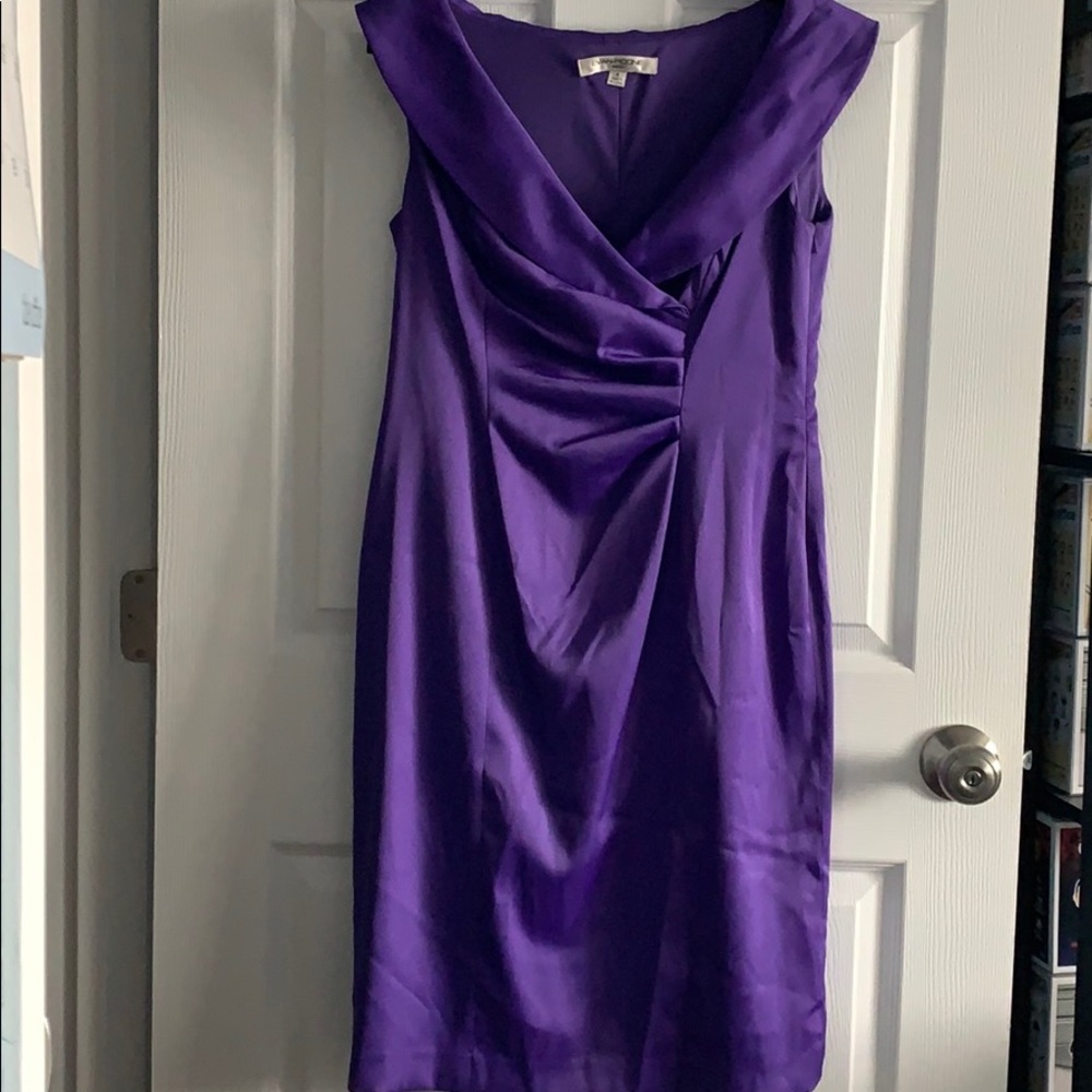 Off Shoulder V-neck Dress